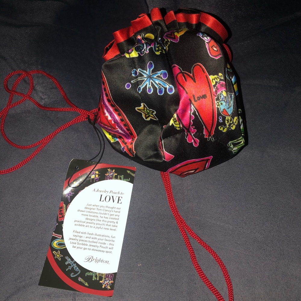 Brighton new with tags jewelry pouch price reduced